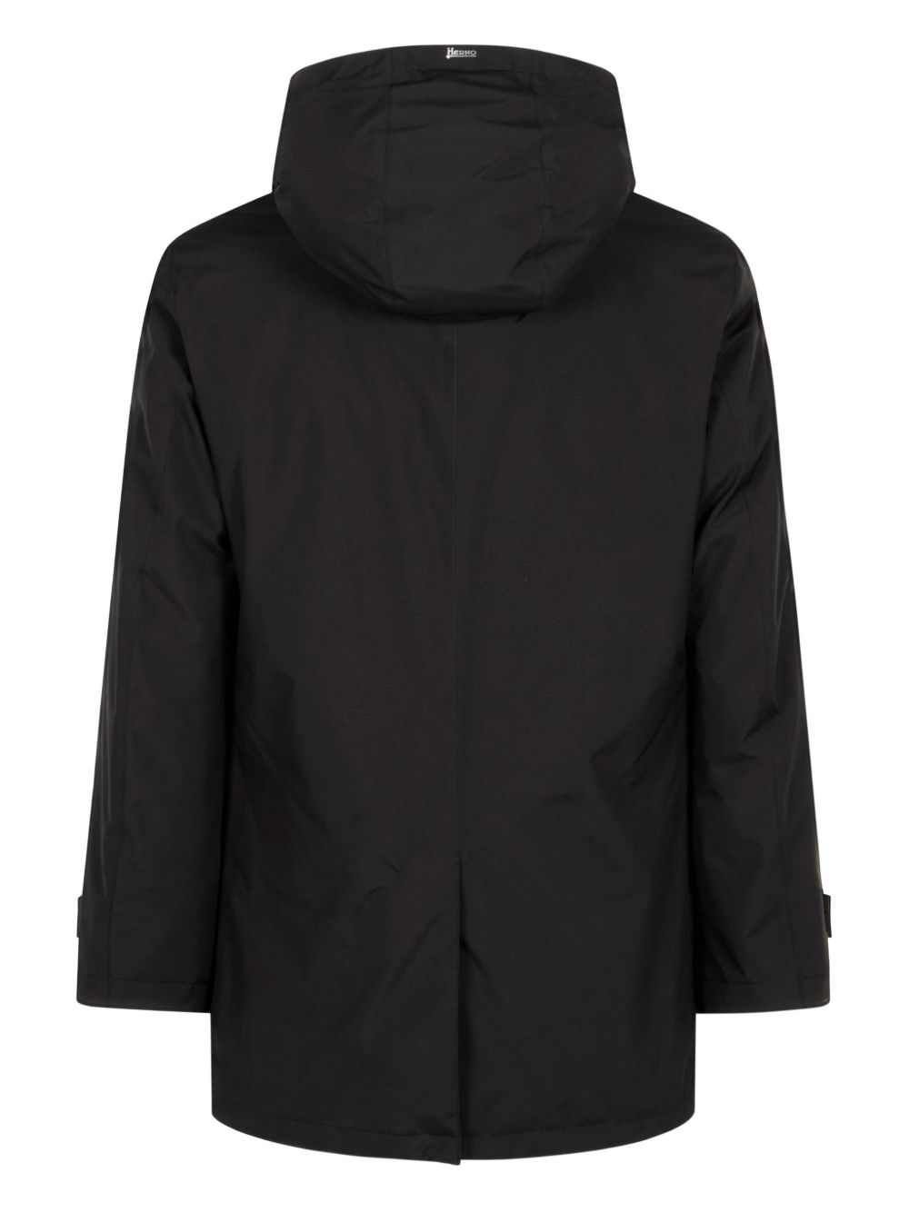 HERNO Lightweight Waterproof 2-Layer Jacket with Removable Hood