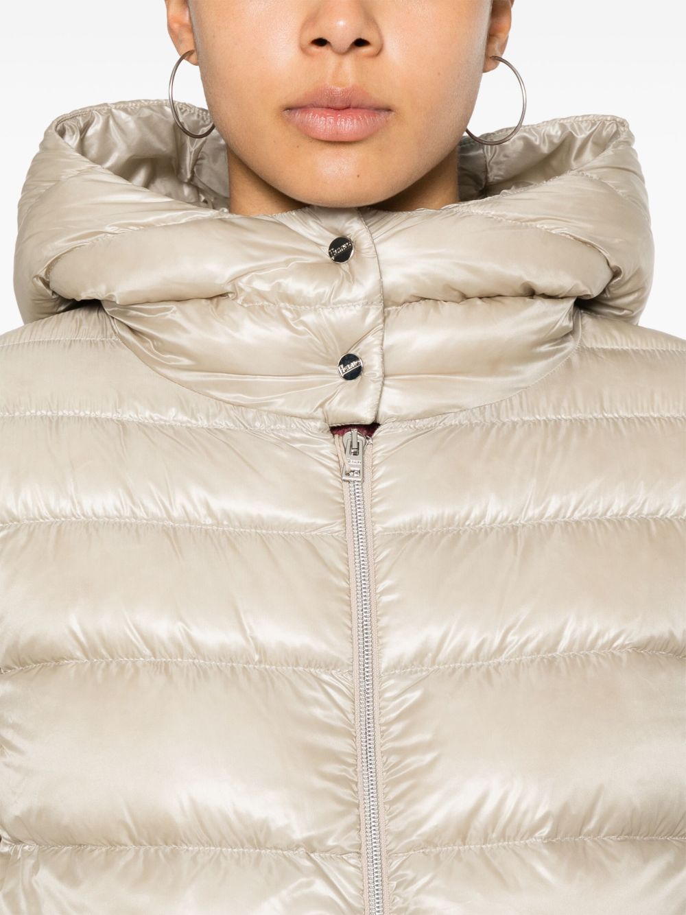 HERNO Classic High Neck Puffer Jacket for Women