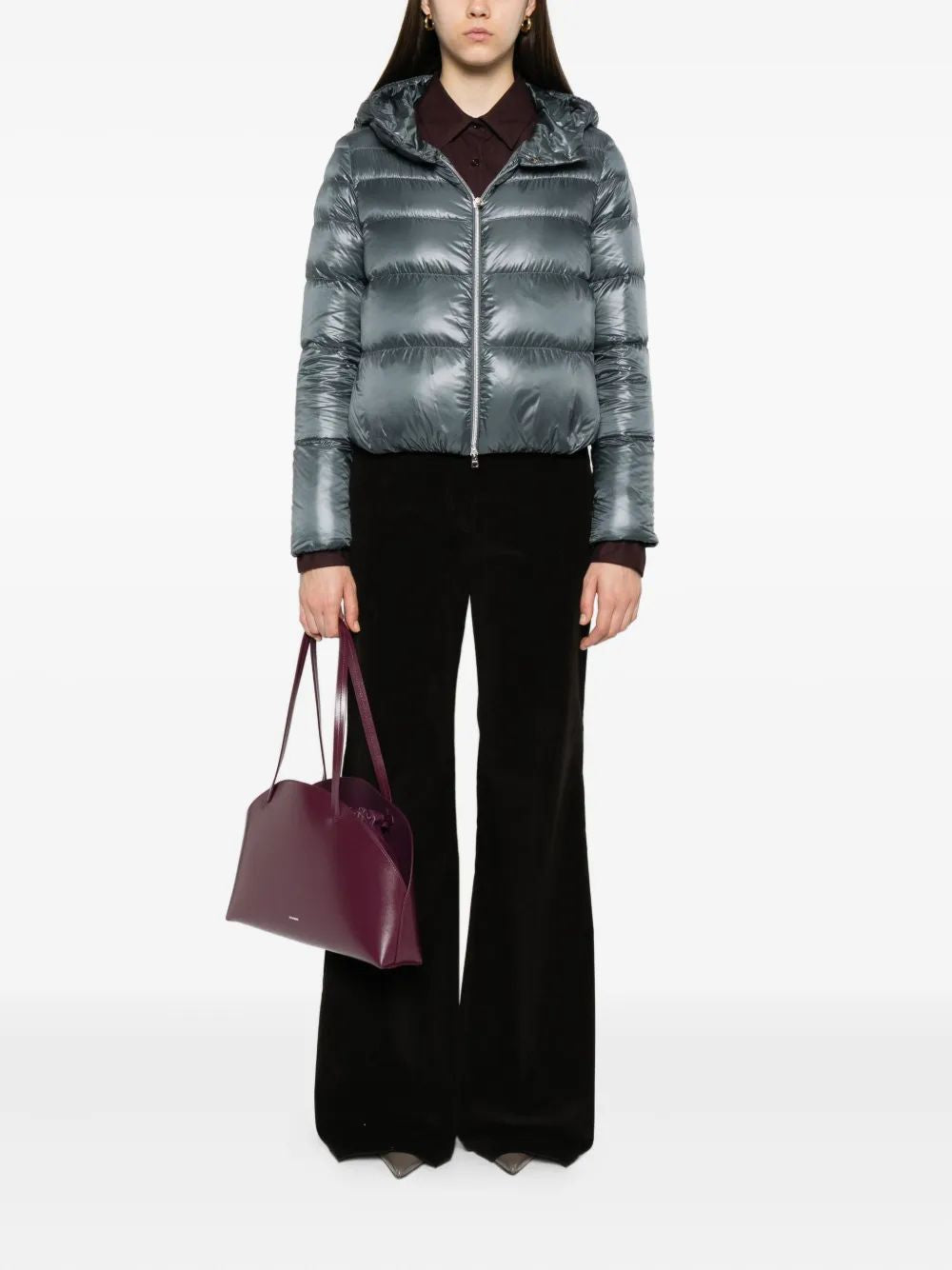 HERNO Women's Mini Parka Jacket - FW25 Collection