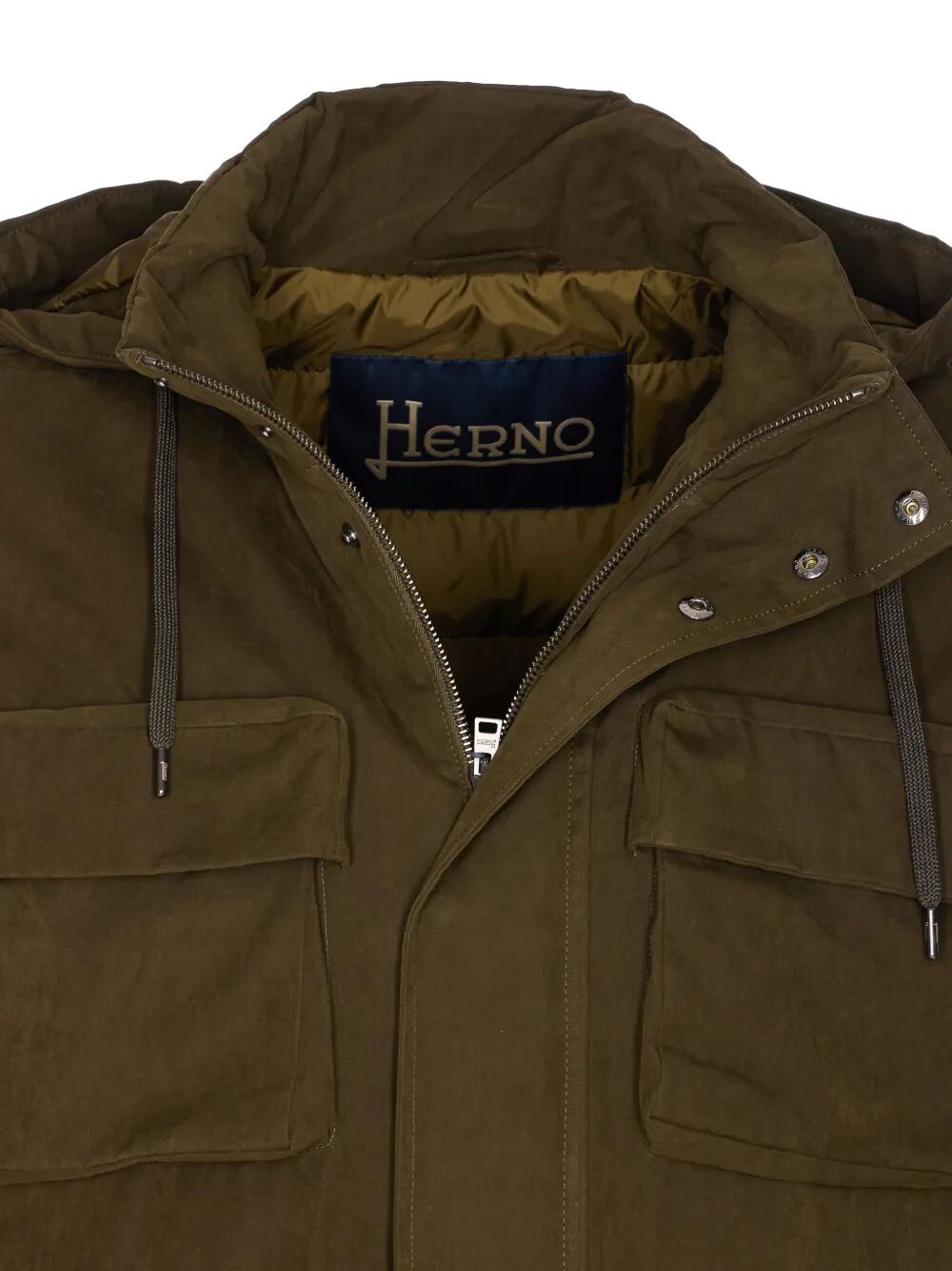 HERNO Padded Parka Jacket with Hood for Men