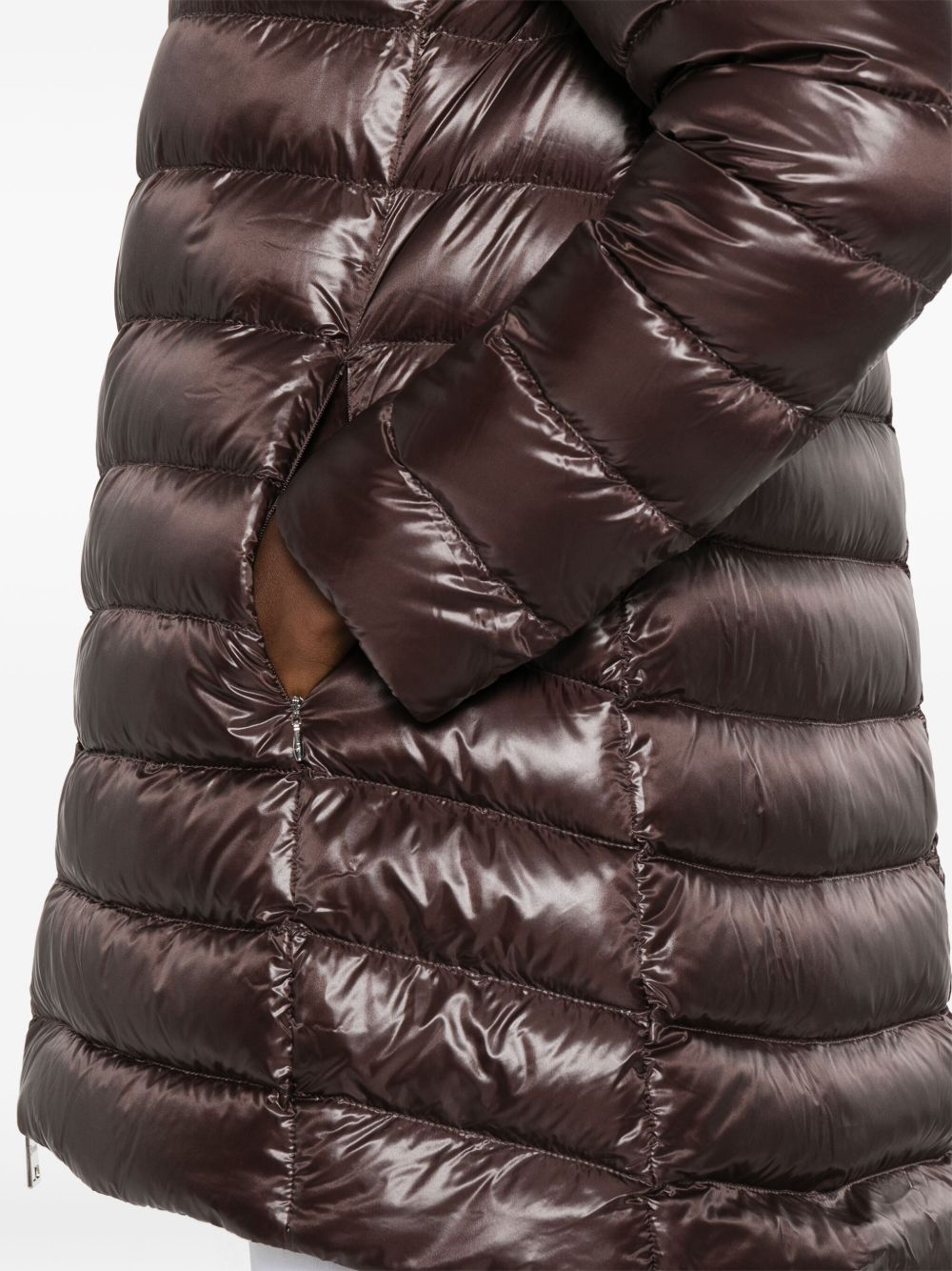 HERNO A-Shape Midi Down Jacket