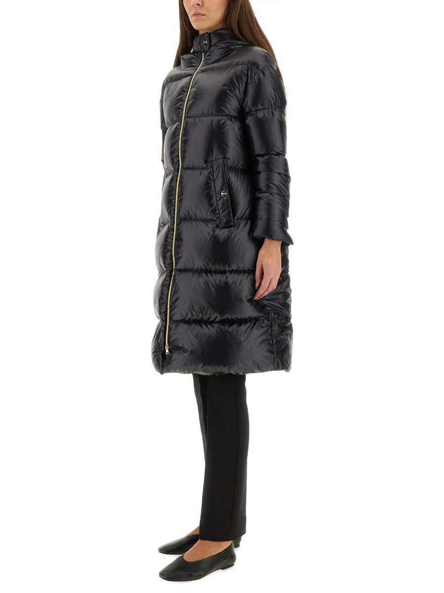 HERNO Ultralight Hooded Parka Jacket with Double Slider Closure