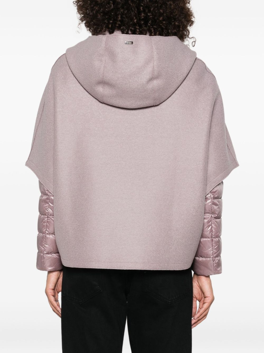 HERNO Stylish Women's Hooded Quilted Jacket with Welt Pockets