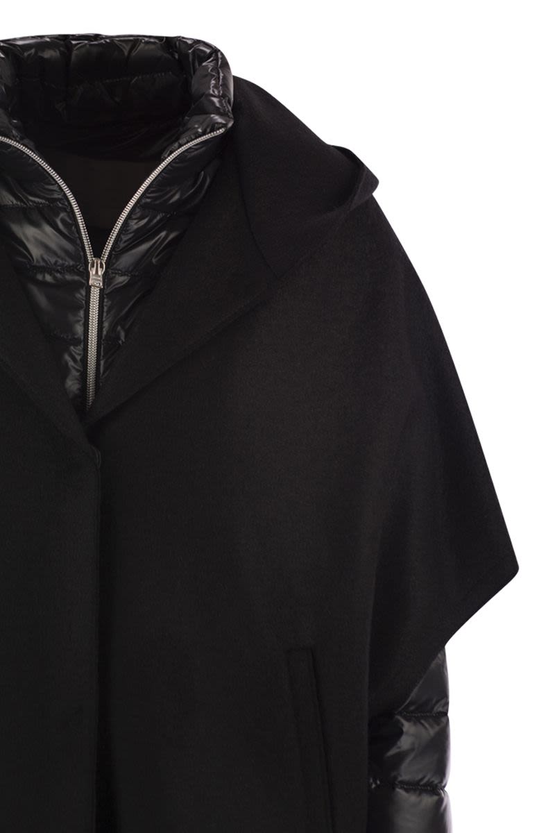 HERNO Lightweight Resort Hooded Jacket with Removable Down Liner