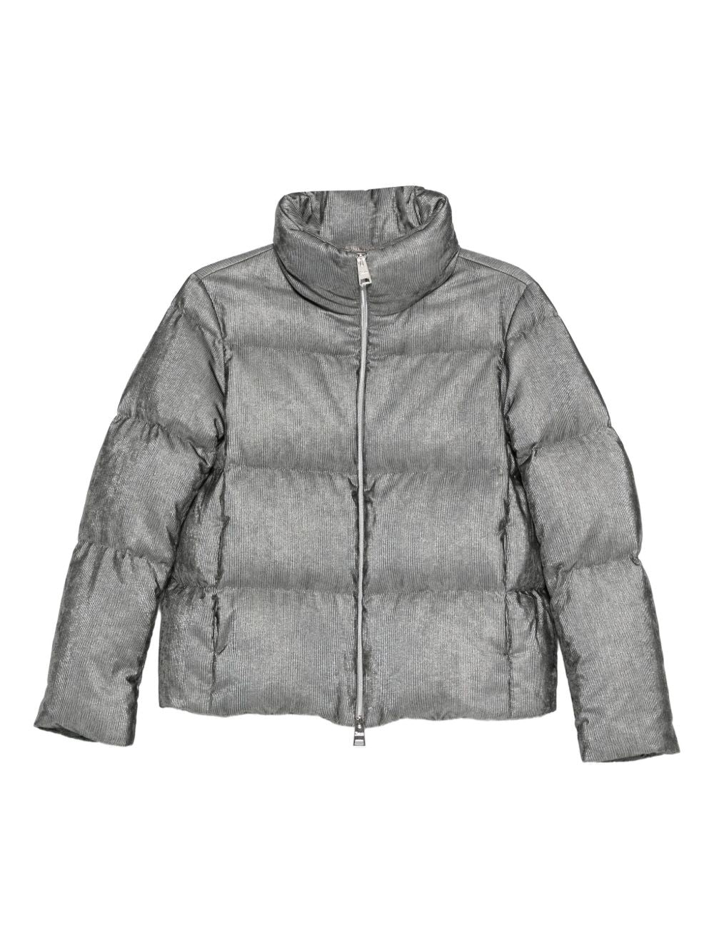 HERNO Mini Velvet Short Down Jacket