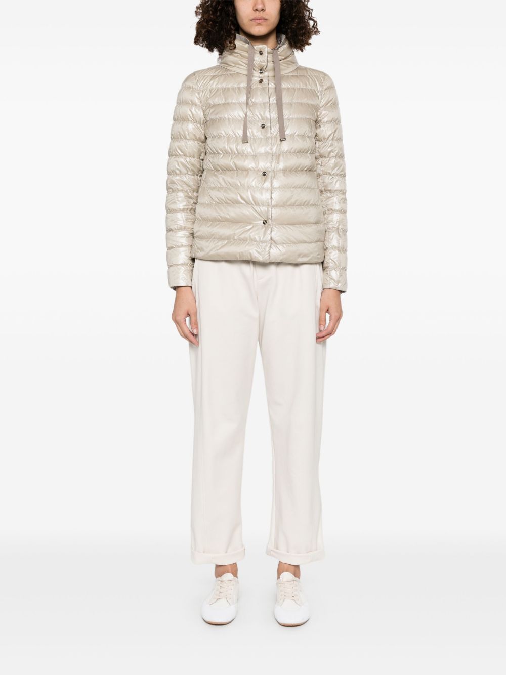 HERNO Women's Lightweight Mini Down Jacket for Spring/Summer 2025