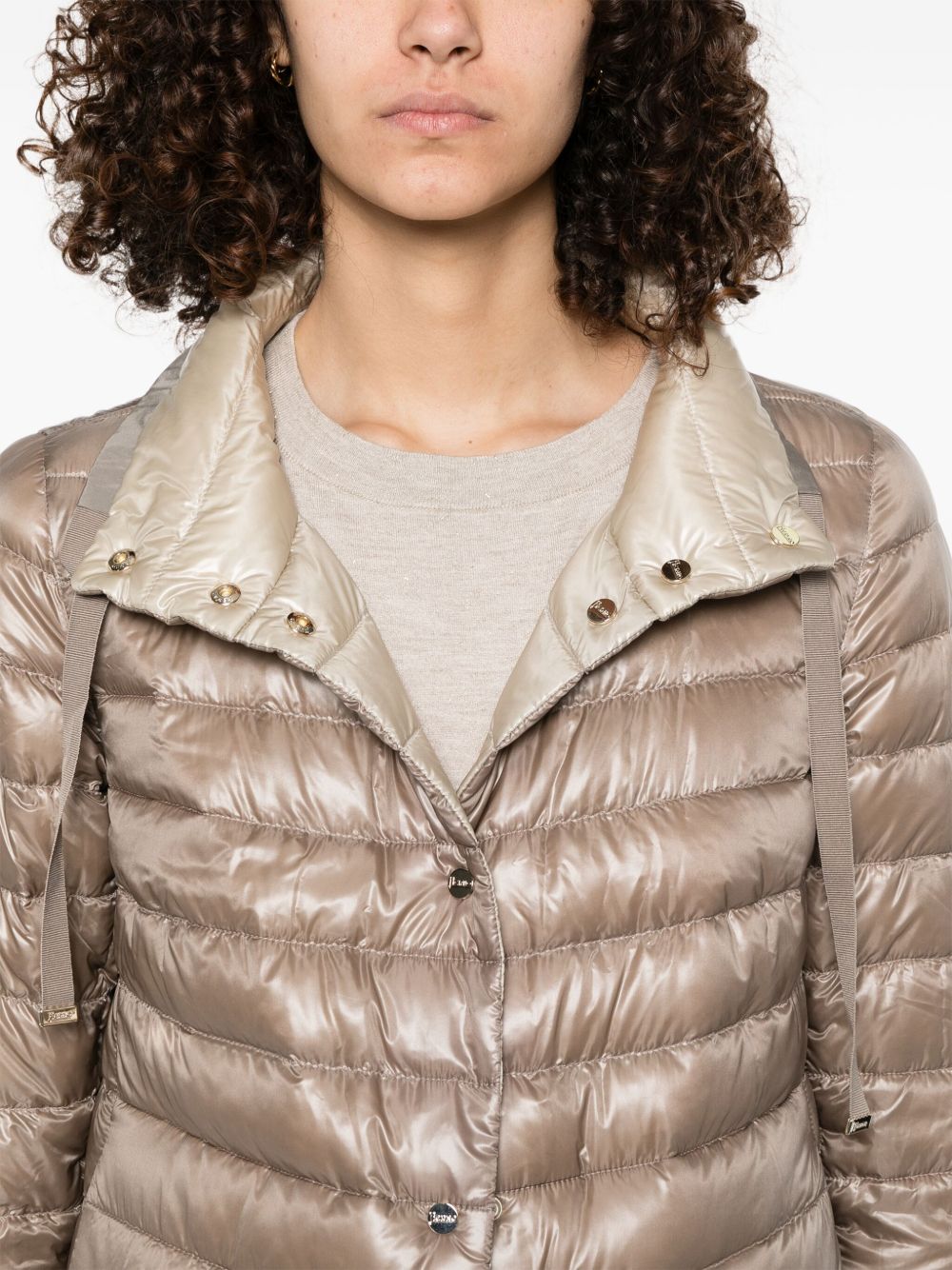 HERNO Women's Lightweight Mini Down Jacket for Spring/Summer 2025