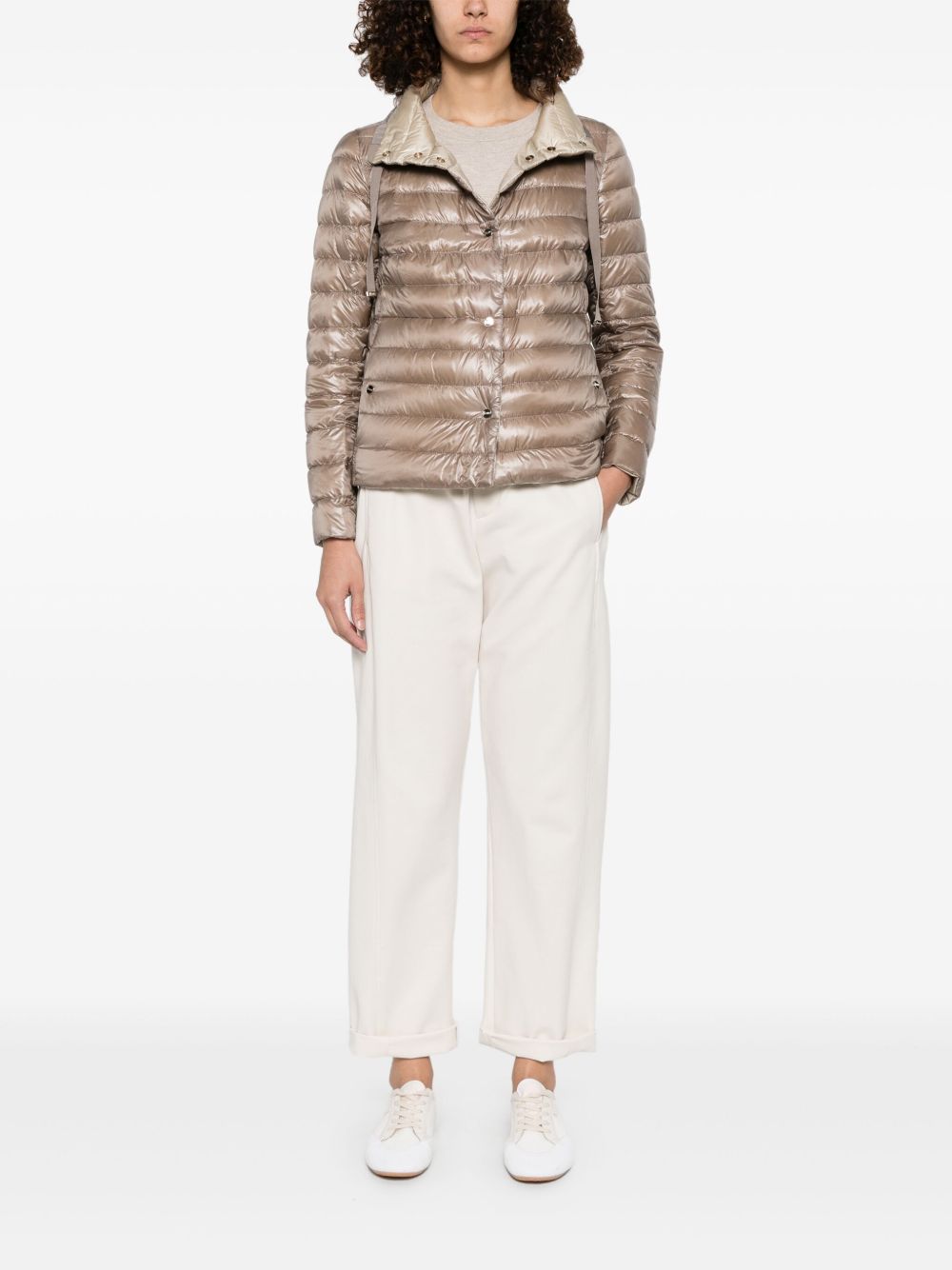 HERNO Women's Lightweight Mini Down Jacket for Spring/Summer 2025