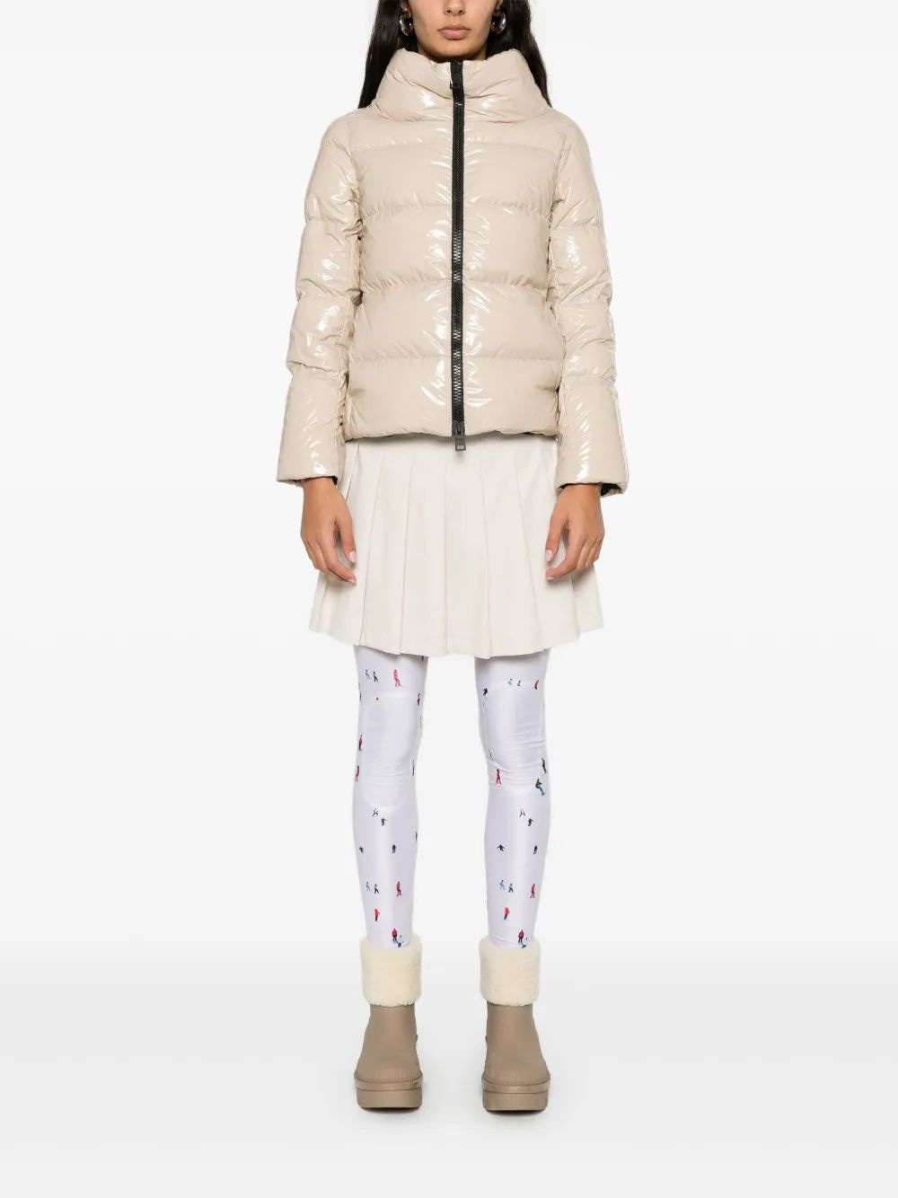 HERNO Elegant Down Cape for Women - Fall 2025