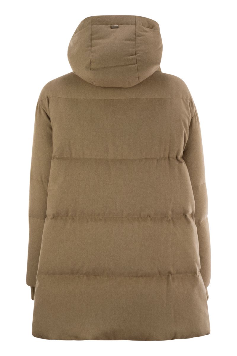 HERNO Silk and Cashmere Down Jacket