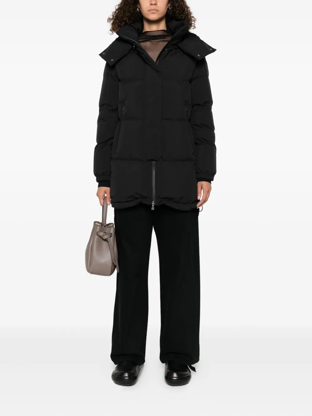 HERNO Hooded Nylon Down Jacket