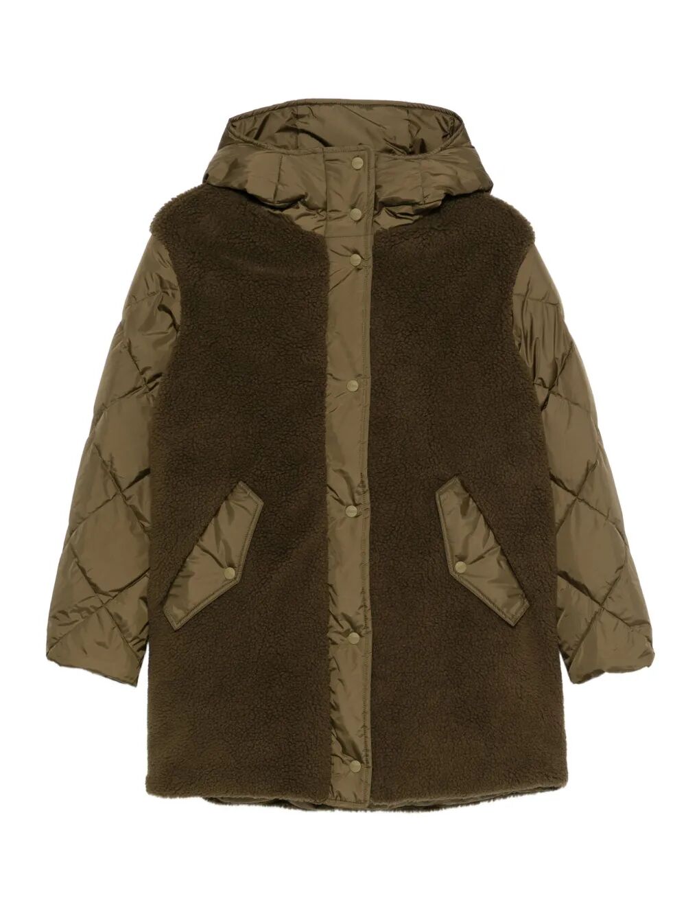 HERNO Quilted Fleece Jacket for Women - FW25 Collection