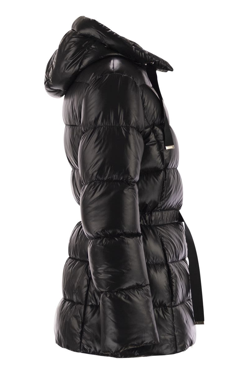 HERNO Ultralight Down Jacket with Drawstring Waist