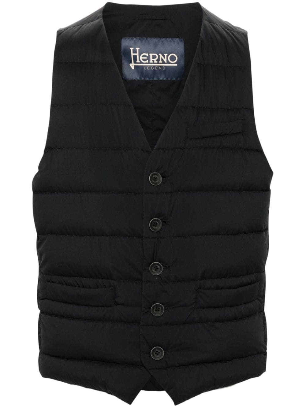 HERNO Men's Down Insulated Sleeveless Vest