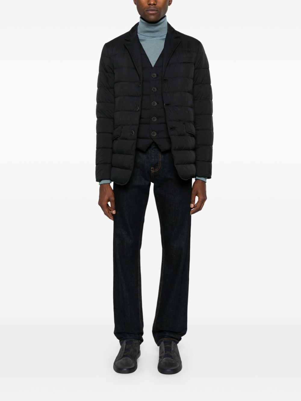 HERNO Men's Down Insulated Sleeveless Vest