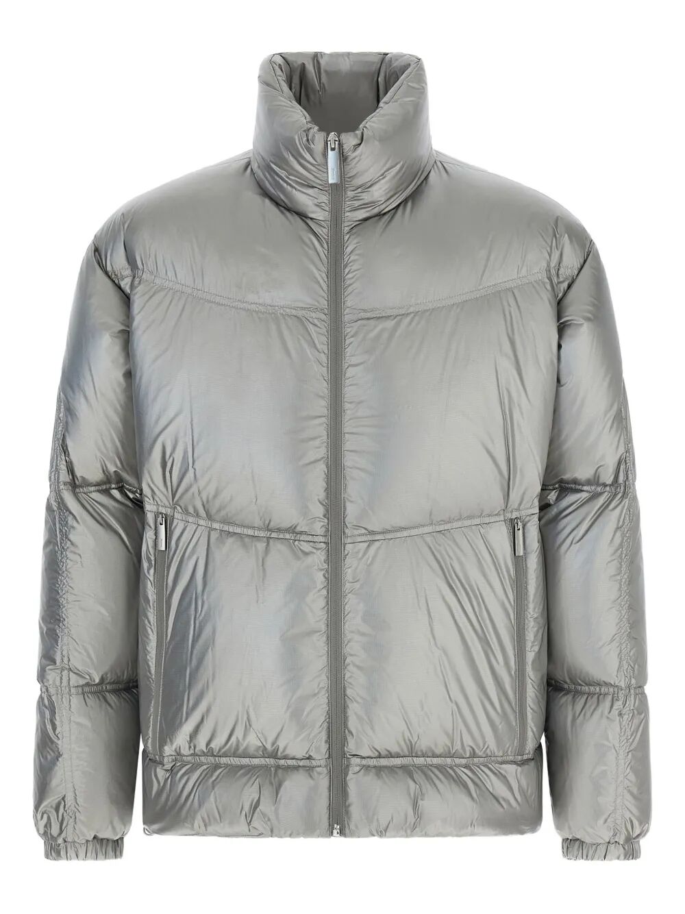 LAMINAR Men's Relaxed Fit Metallic Shield Down Jacket with Titanium Coating