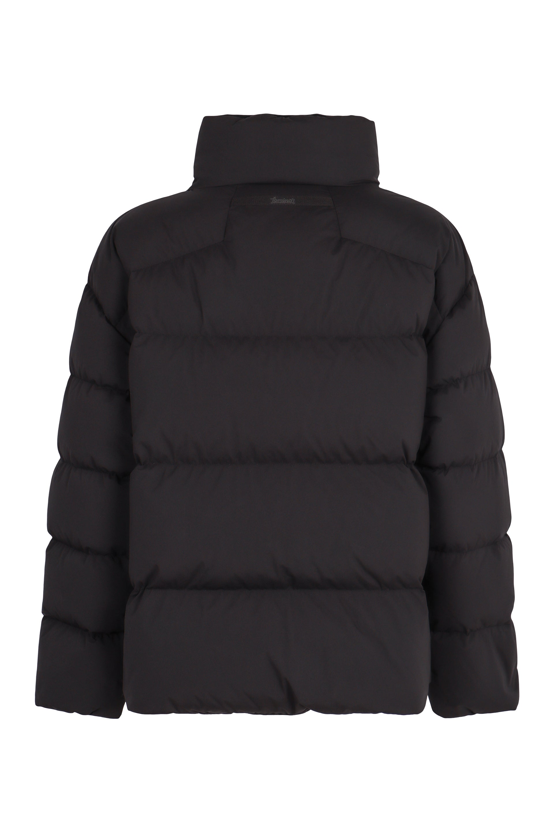 HERNO Modern Women's Puffer Jacket with High Collar and Waist Belt