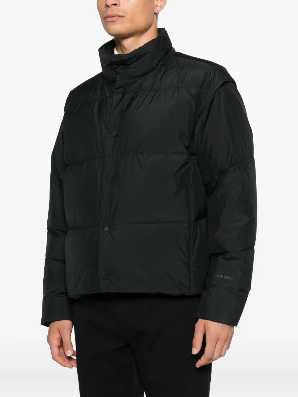 LAMINAR High-Neck Quilted Jacket for Men