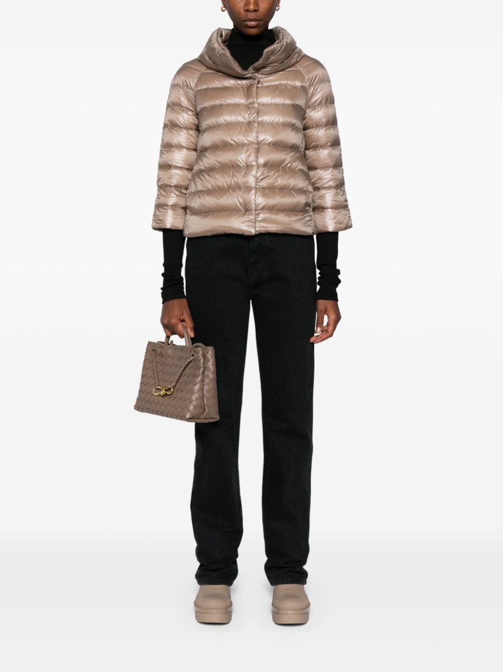 HERNO Women's Mini Nylon Cape