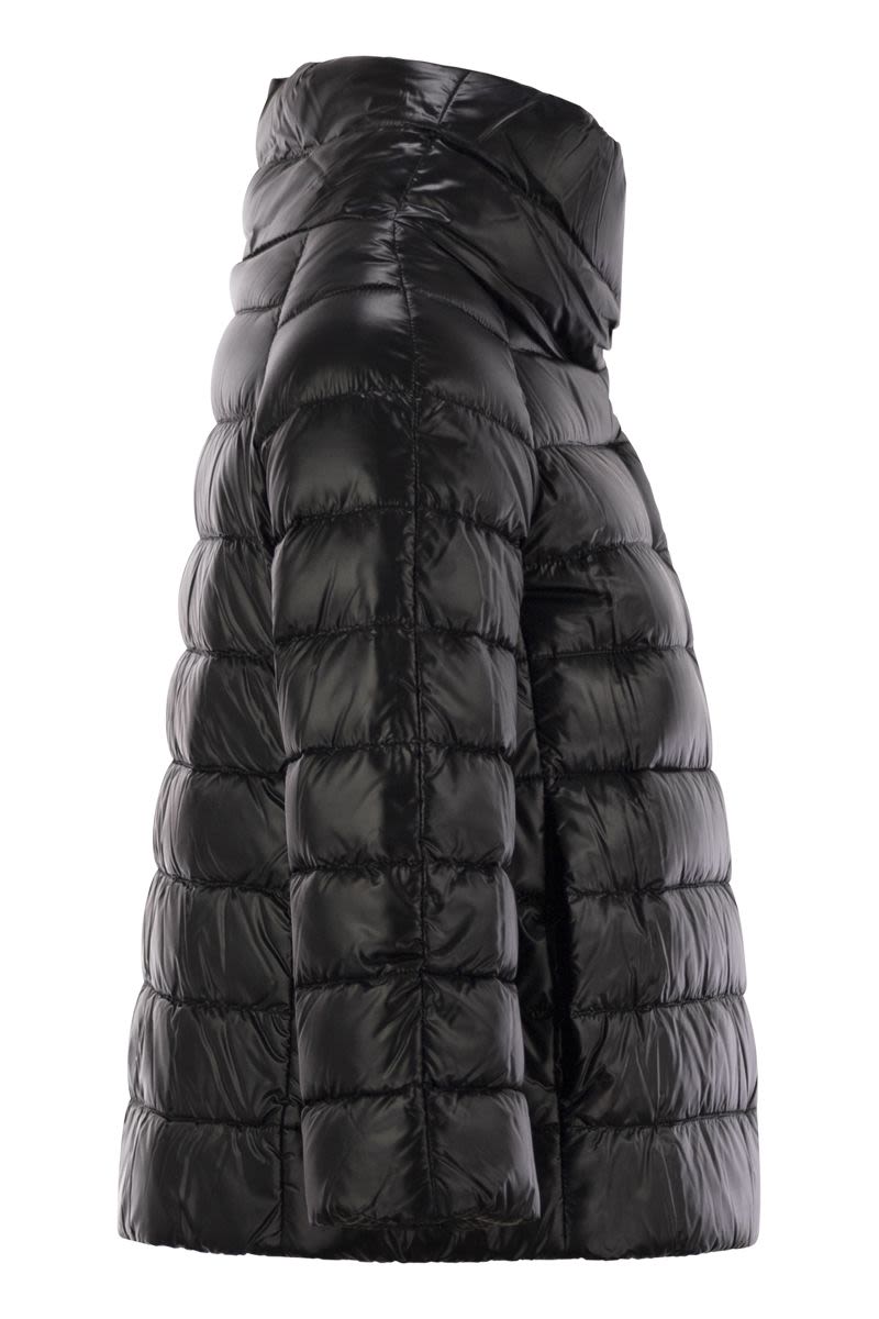 HERNO Women's Mini Cape with Jewelled Sleeves