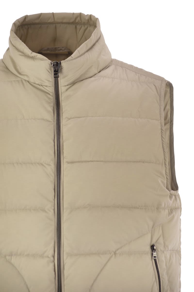 HERNO Men's Down-Filled Waistcoat - Regular Fit
