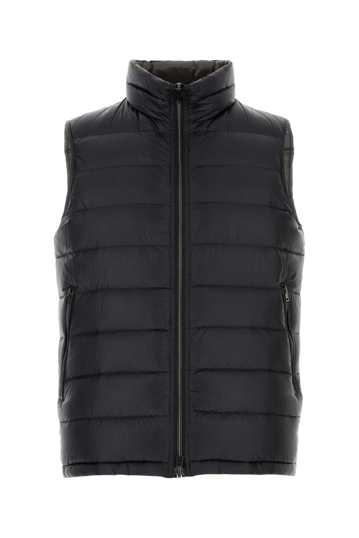 HERNO Reversible Sleeveless Down Jacket for Men