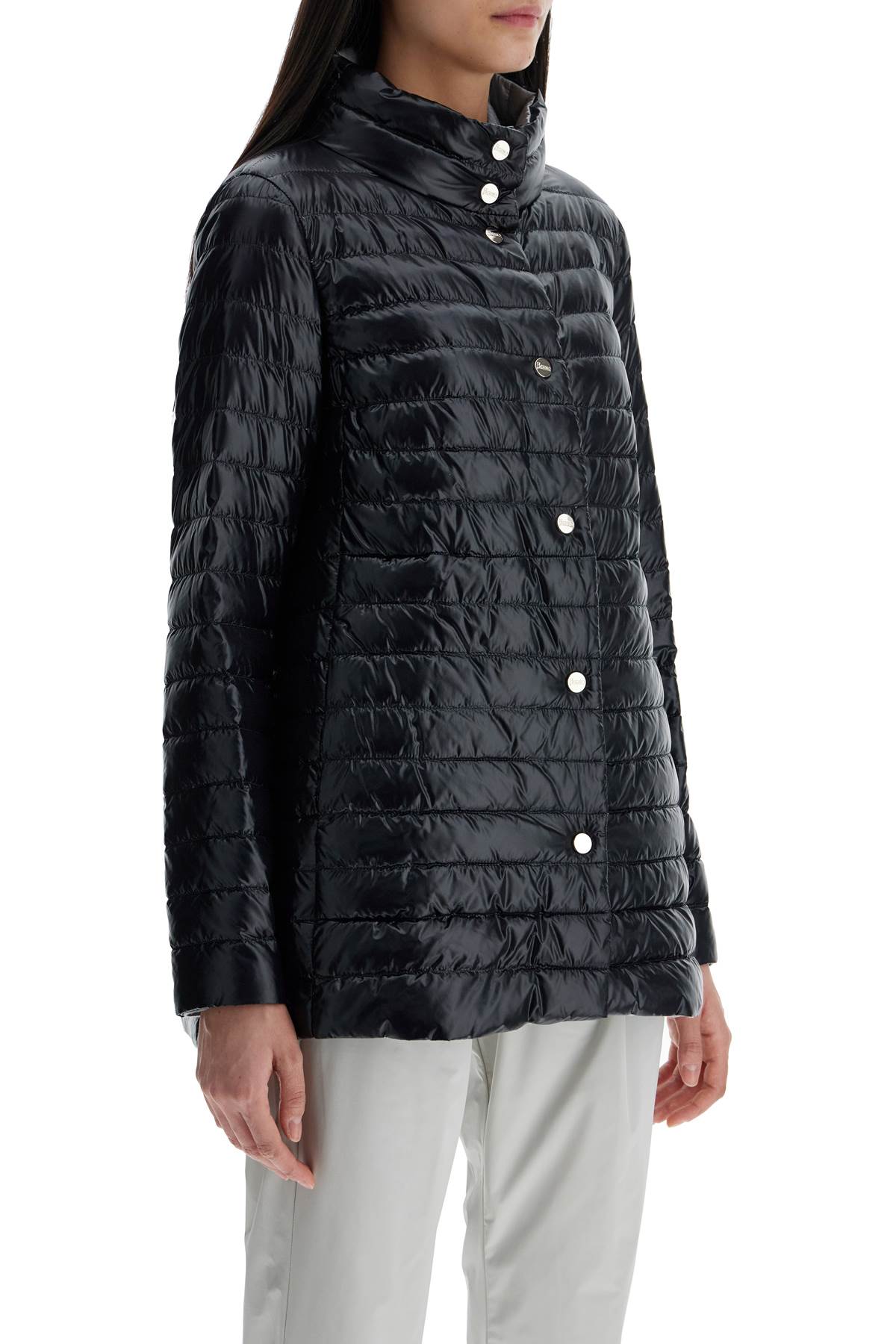 HERNO Reversible A-Shape Mini Puffer Jacket for Women