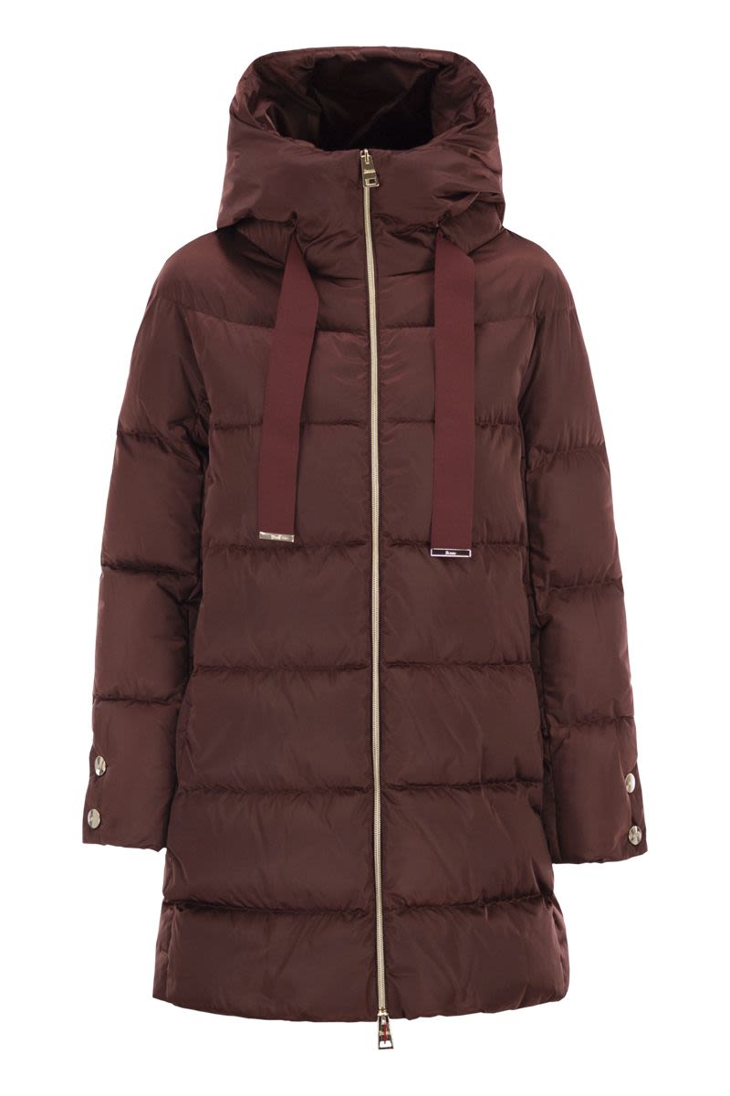 HERNO A-Shape Down Jacket with Hood - Women's