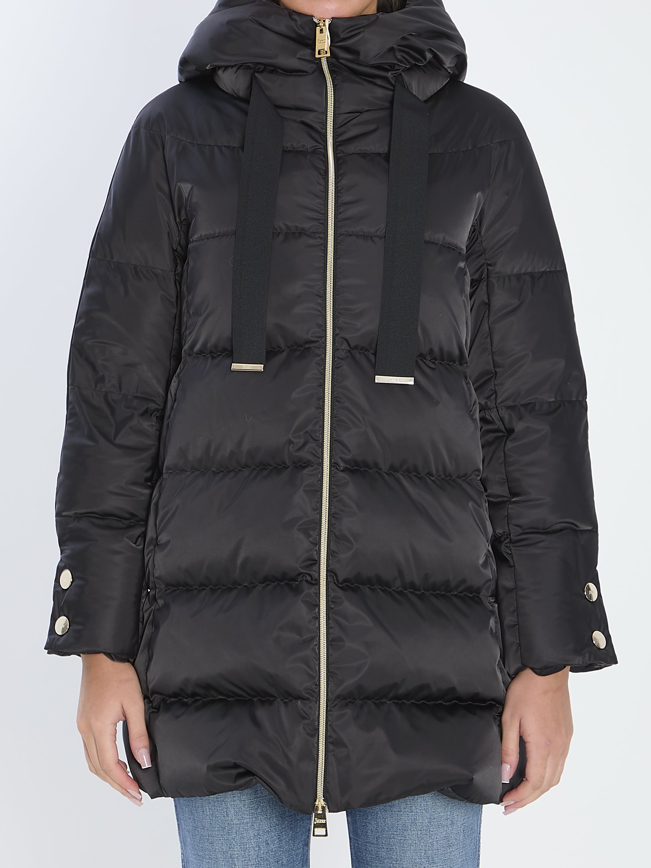 HERNO A-Shape Puffer Jacket - Size 40