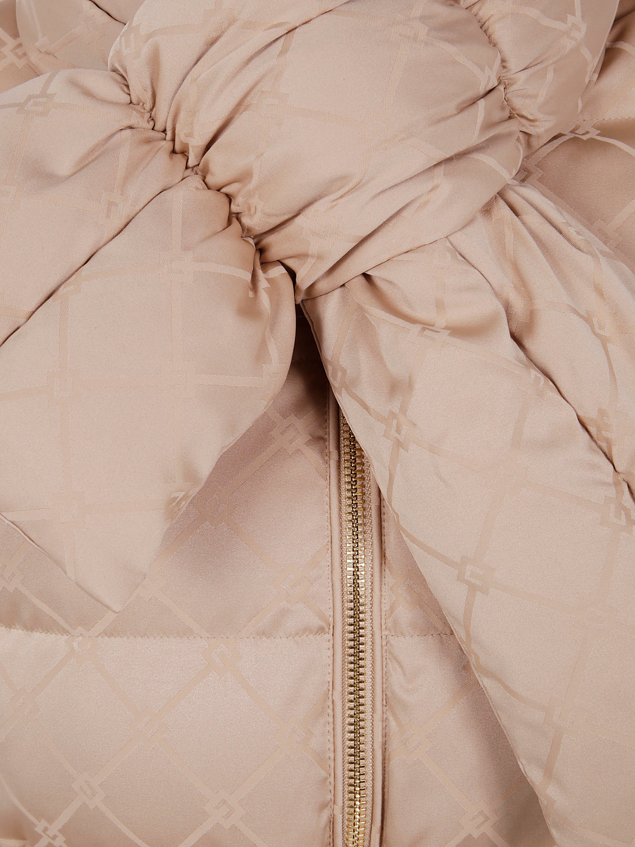 ELISABETTA FRANCHI Padded Jacket with Belt - Women