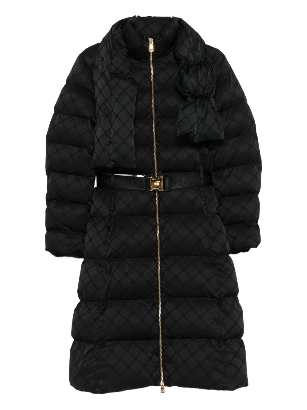 ELISABETTA FRANCHI Midi Down Jacket for Women