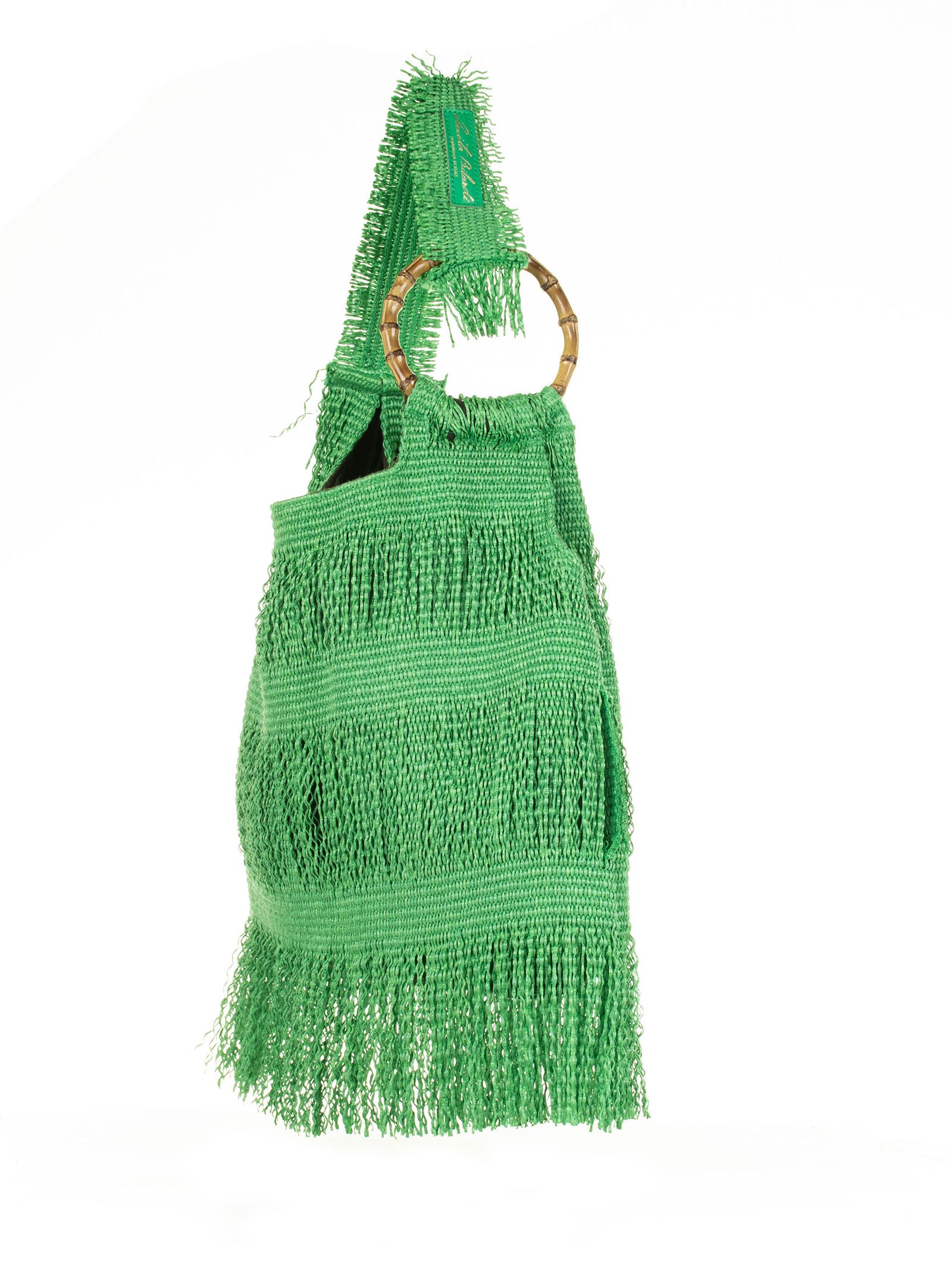 ANITA BILARDI Fringe Shopping Handbag