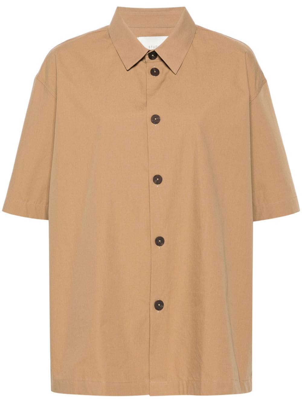 STUDIO NICHOLSON Classic Cotton Shirt for Women - Short Sleeves