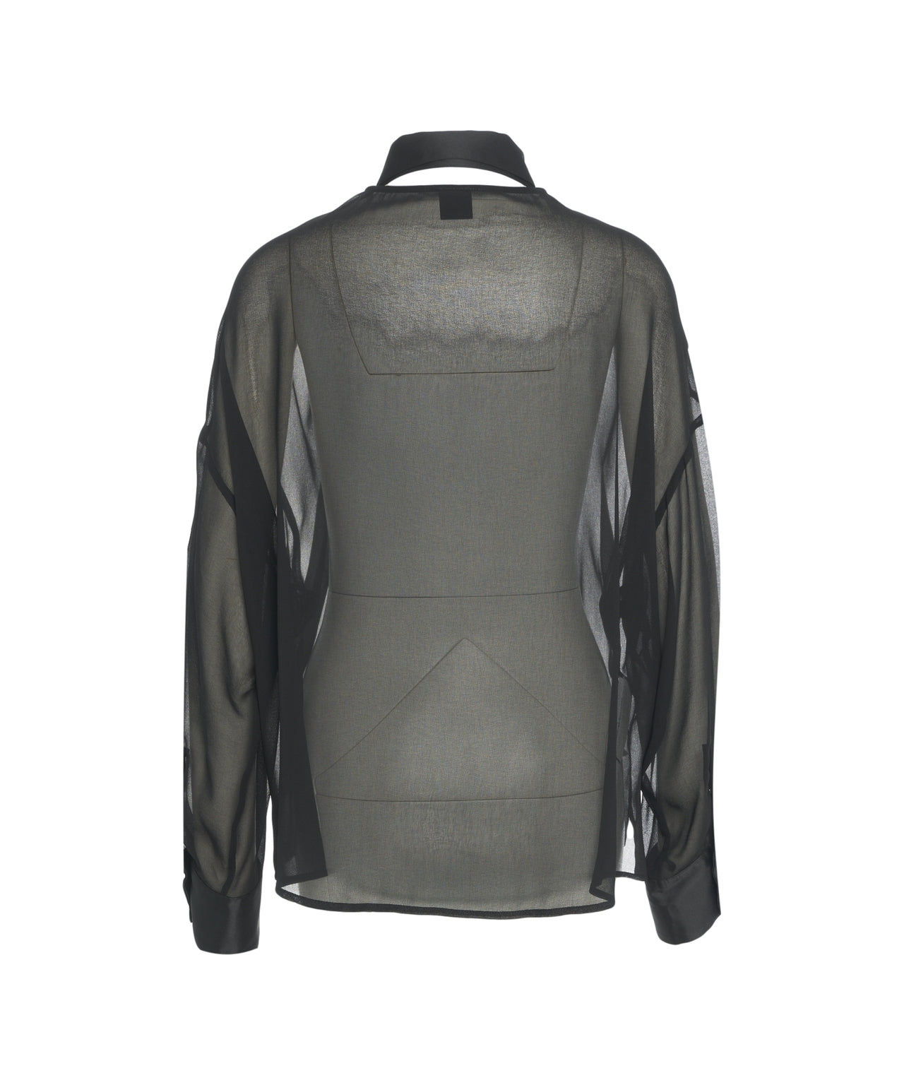 PINKO Semi-Transparent Sleeve Shirt