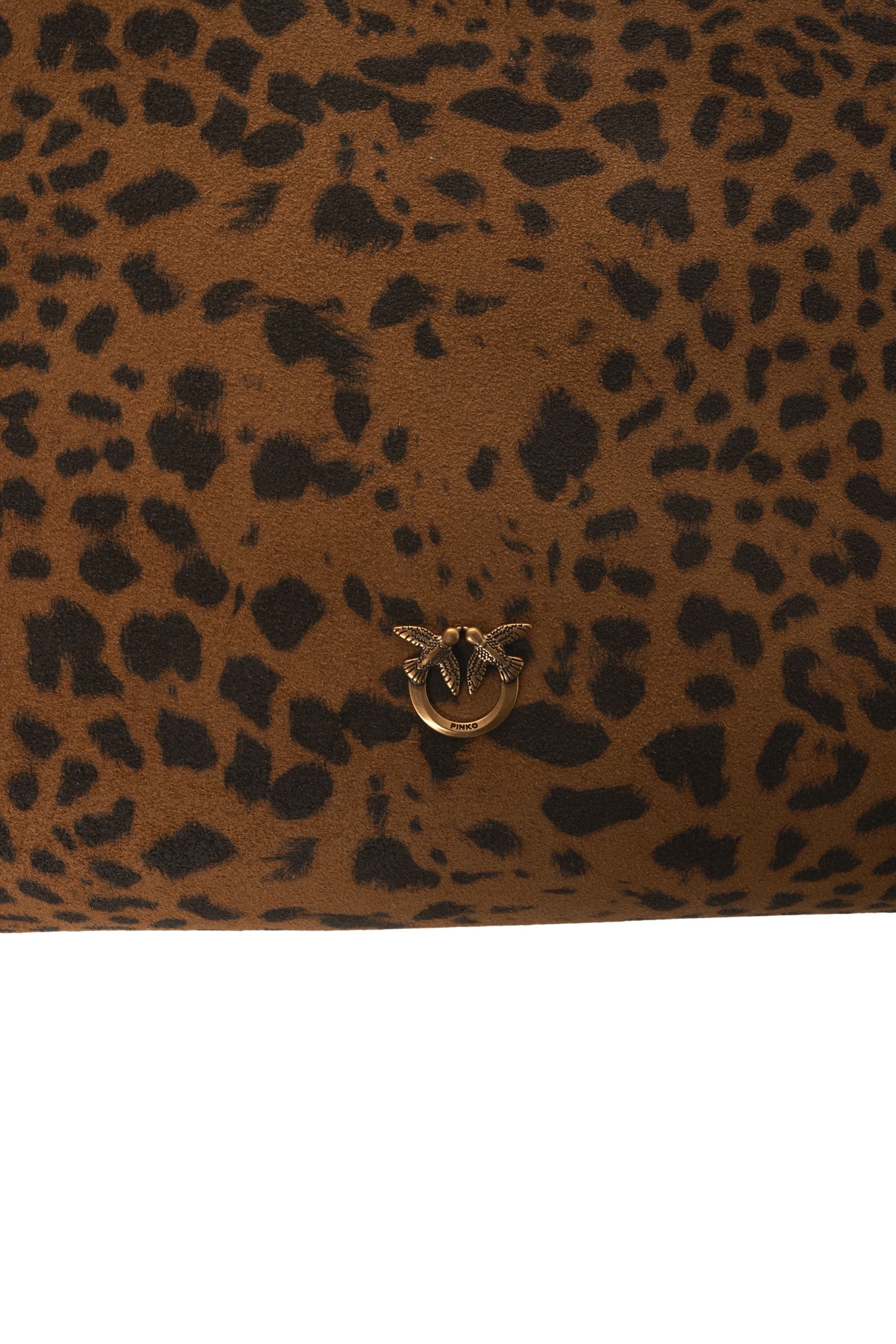 PINKO Mini Animal Print Clutch