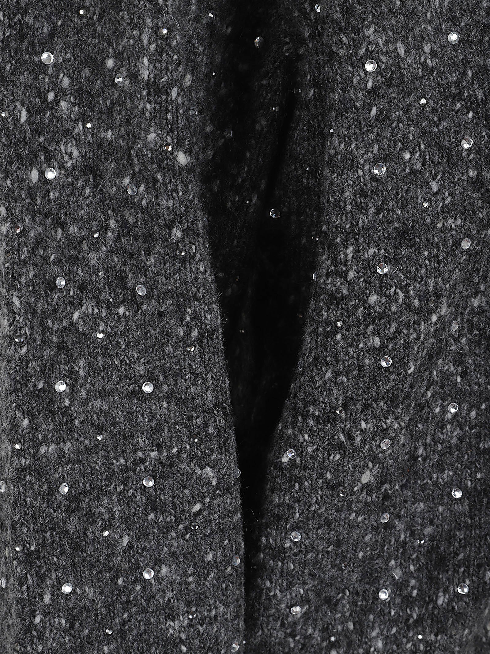 PINKO Chic Grey Wool Blend Top for Women