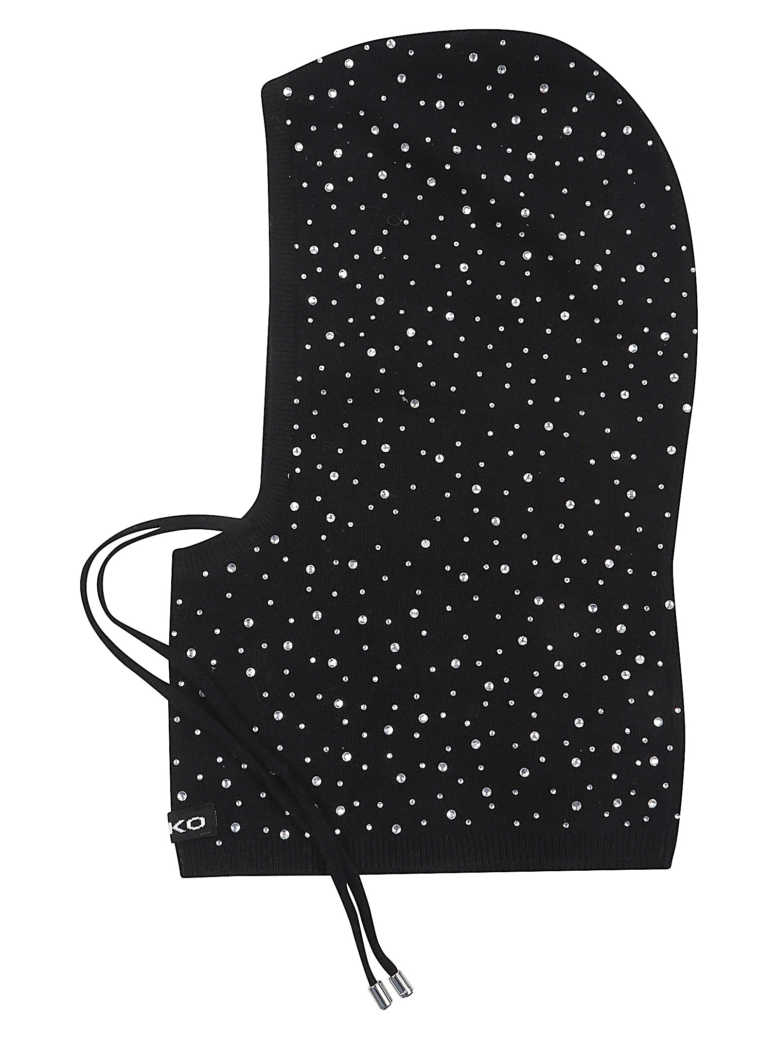 PINKO Chic Embroidered Wool Hat