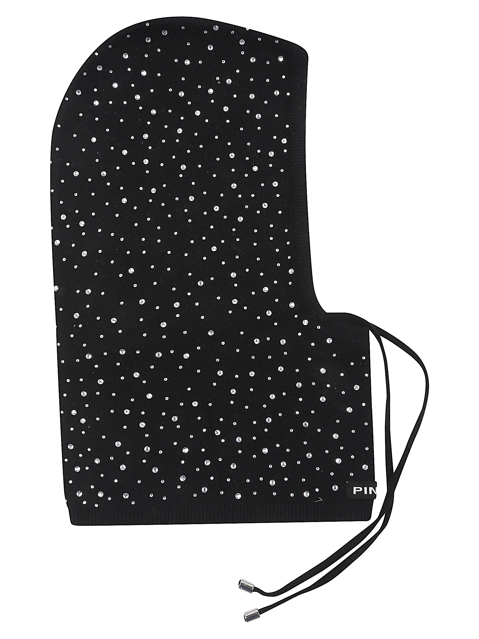 PINKO Chic Embroidered Wool Hat