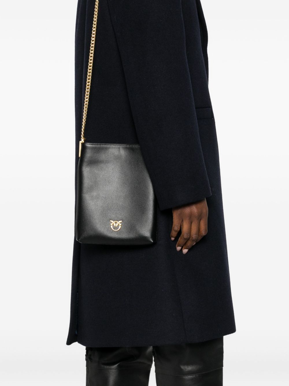 PINKO Elegant Calfskin Clutch - Mini Size