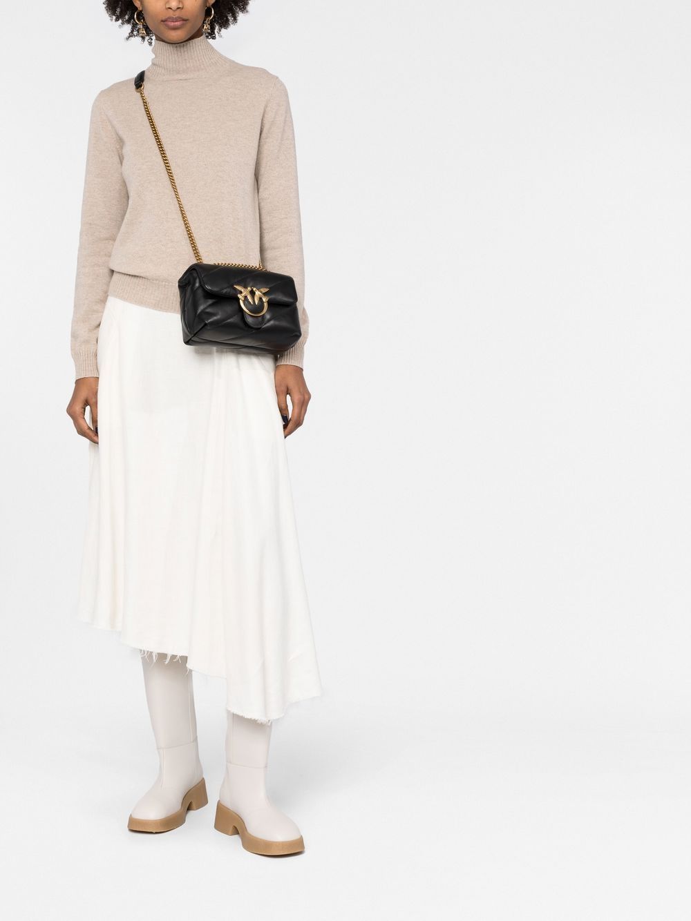 PINKO Mini Elegant Shoulder Handbag