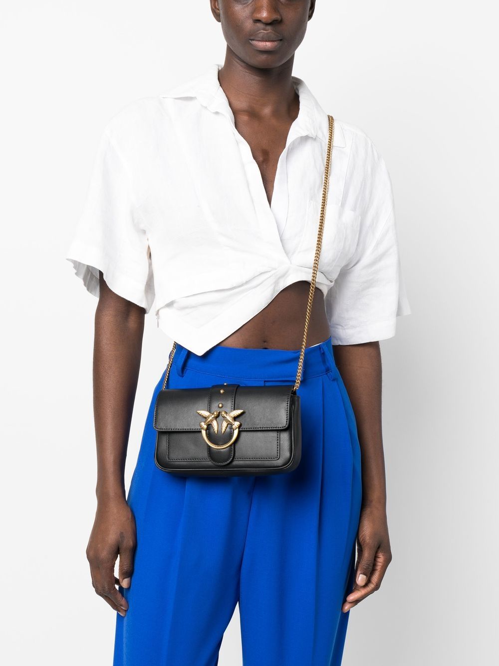 PINKO Elegant Mini Shoulder Handbag