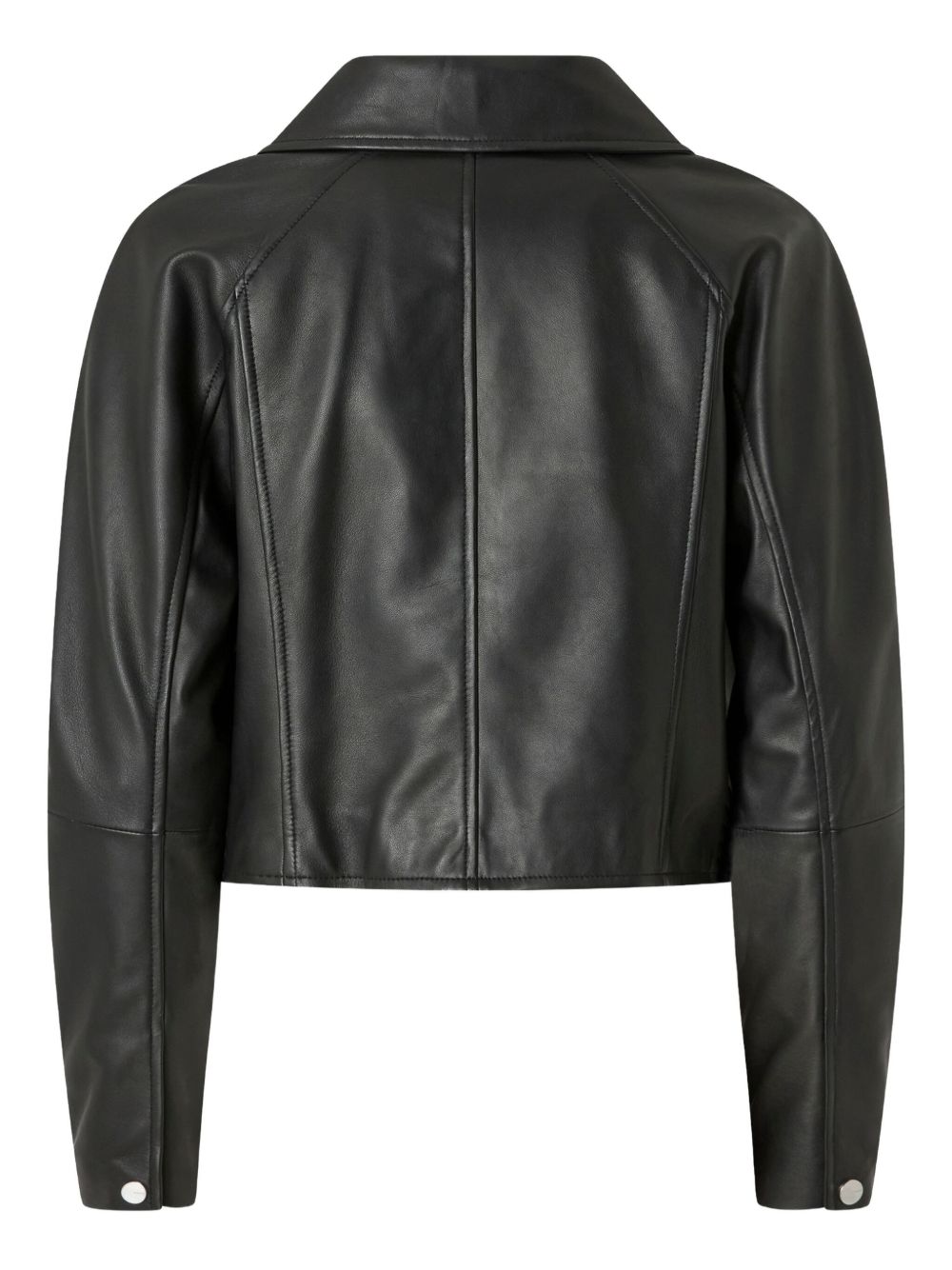 PINKO Cropped Biker Jacket for Women
