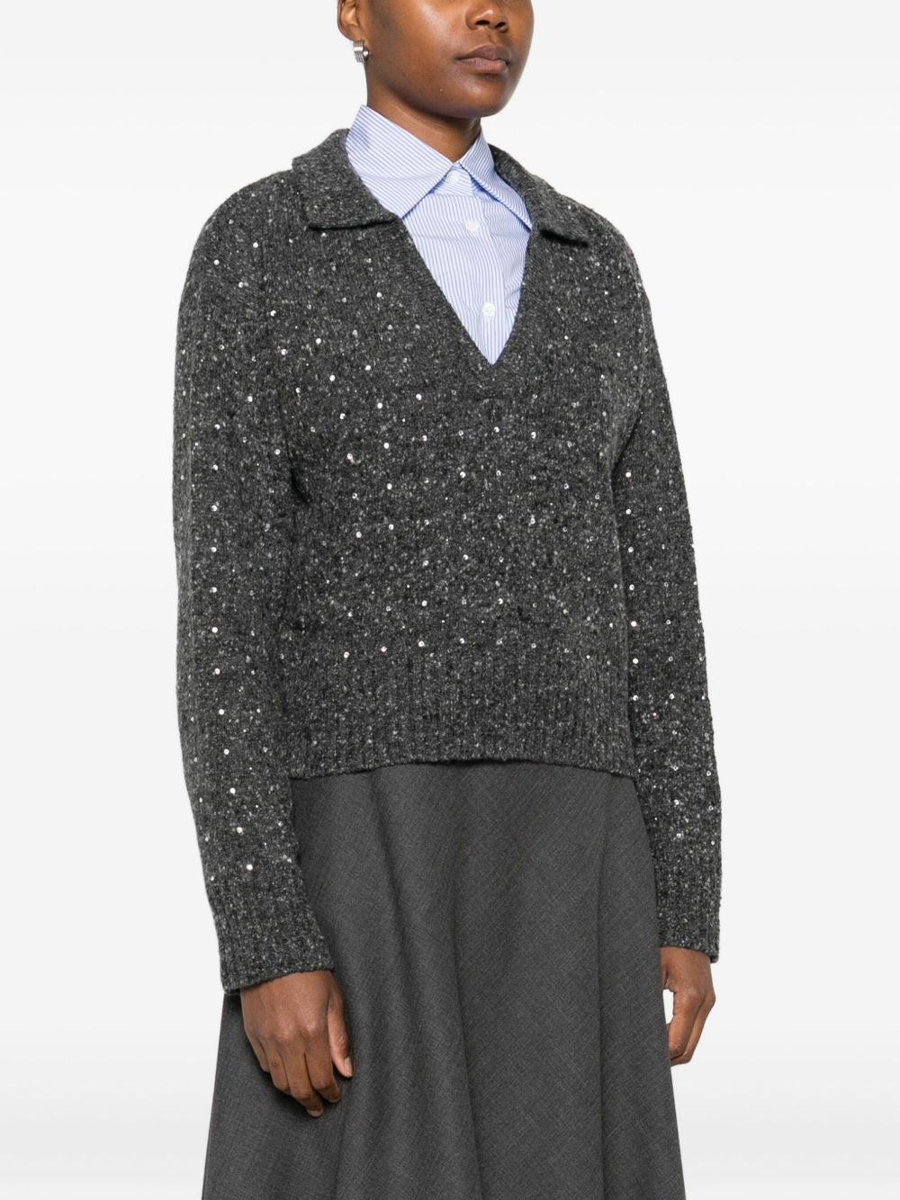 PINKO Chic Women's Sweater - Flattering Fit for Casual Layering