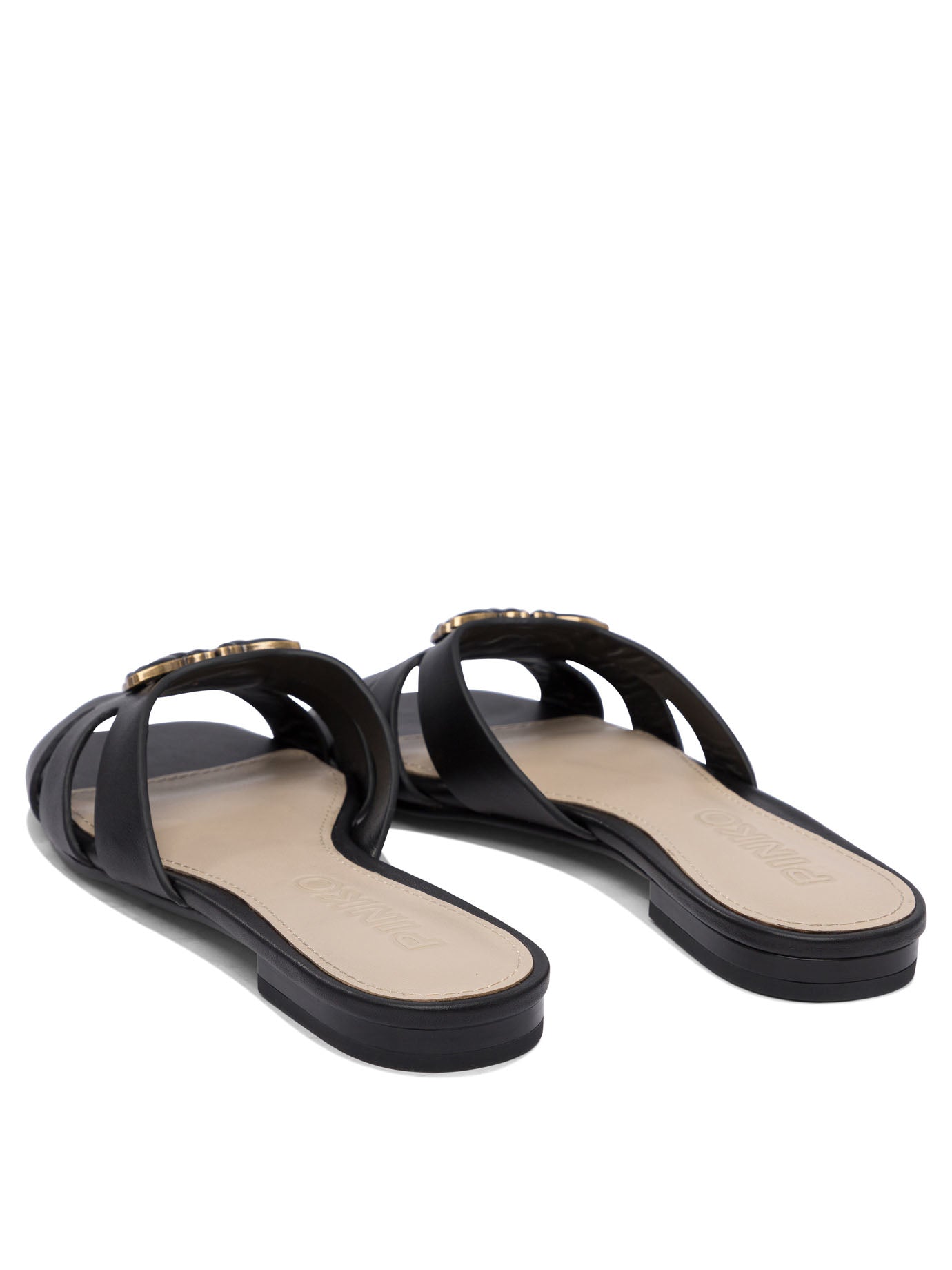 PINKO Chic Leather Sandals for Women