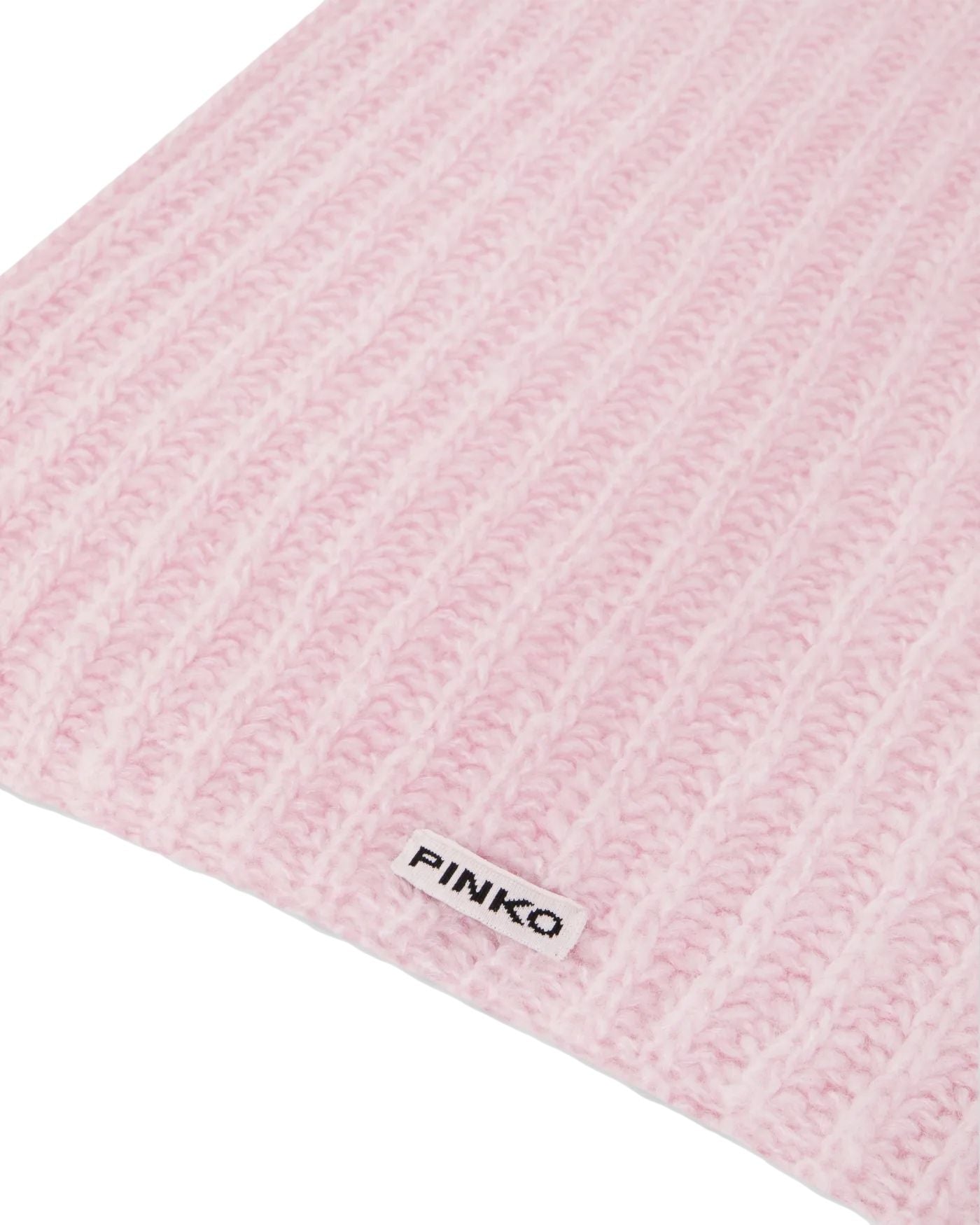PINKO Ribbed Texture Scarf 208 x 53 cm