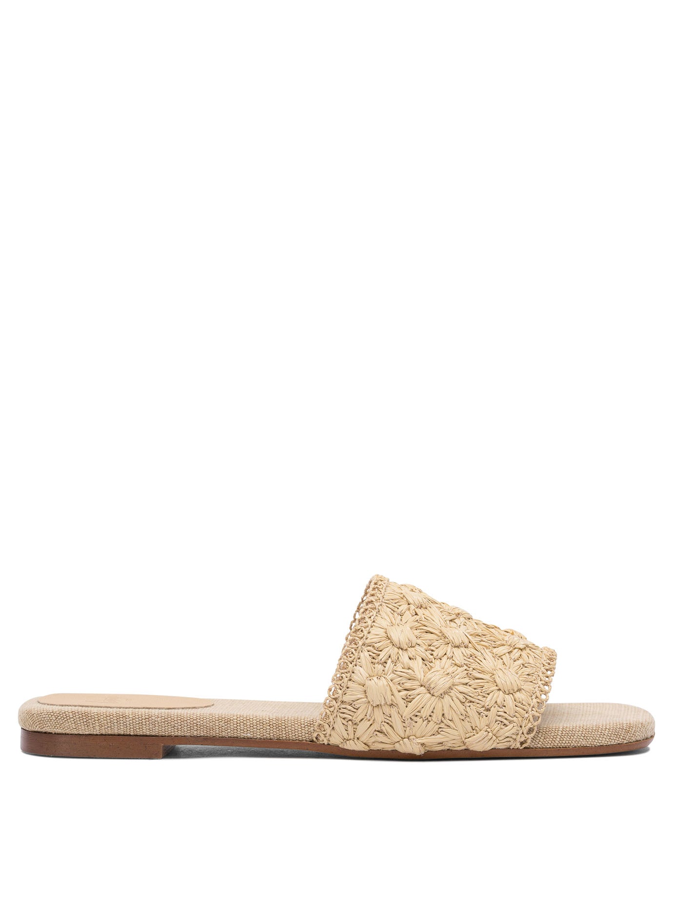 CASTAÑER Effortless Raffia Sandals for Women - SS25