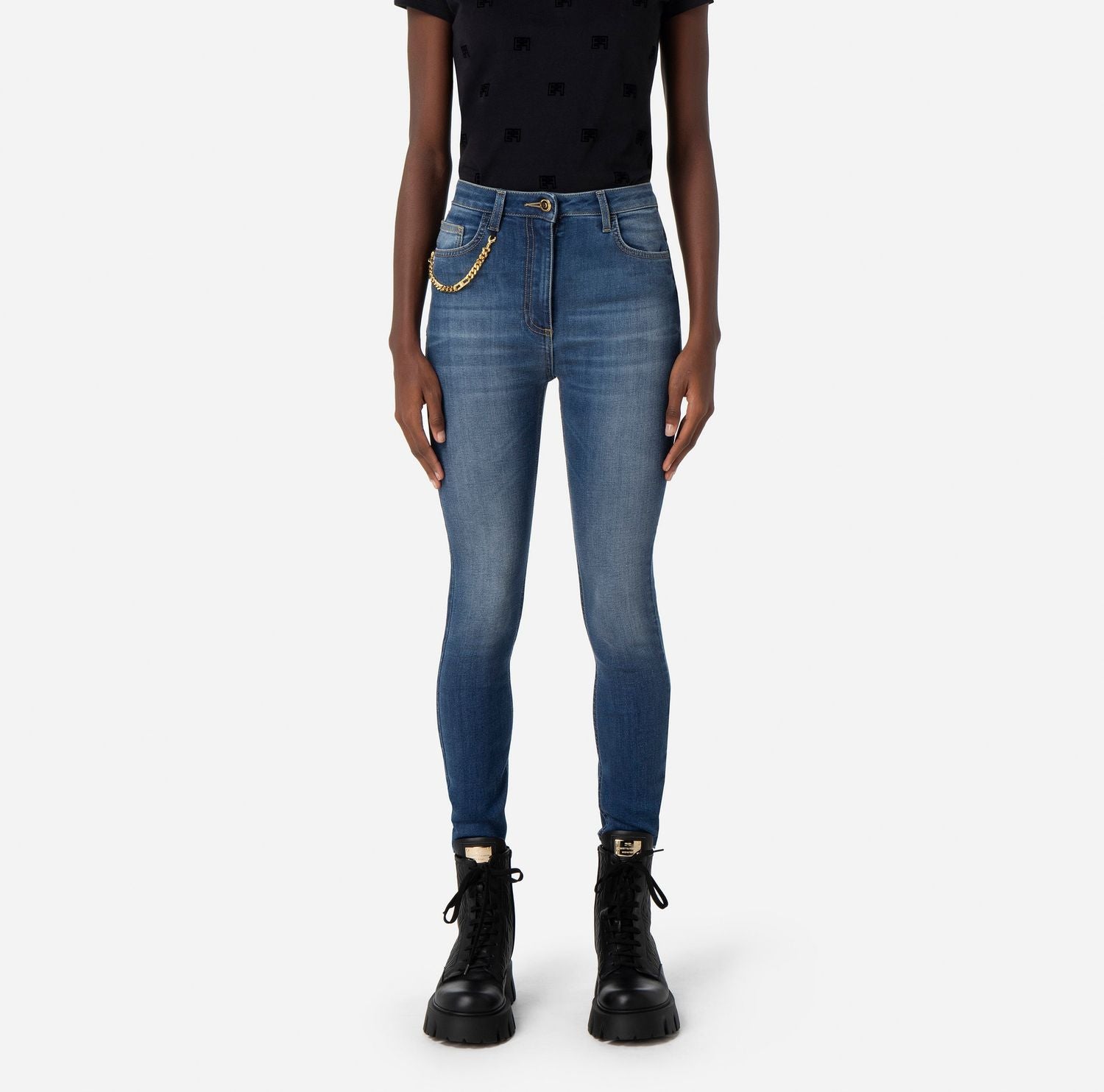 ELISABETTA FRANCHI Straight Leg Jeans for Women