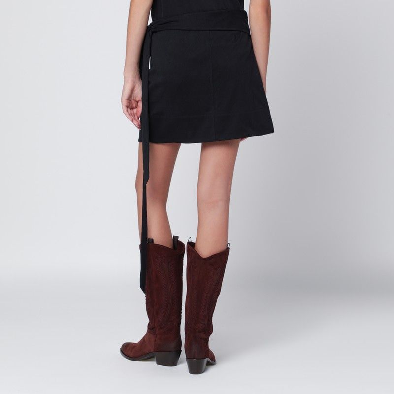 ISABEL MARANT Wrap Design Asymmetrical Hem Skirt