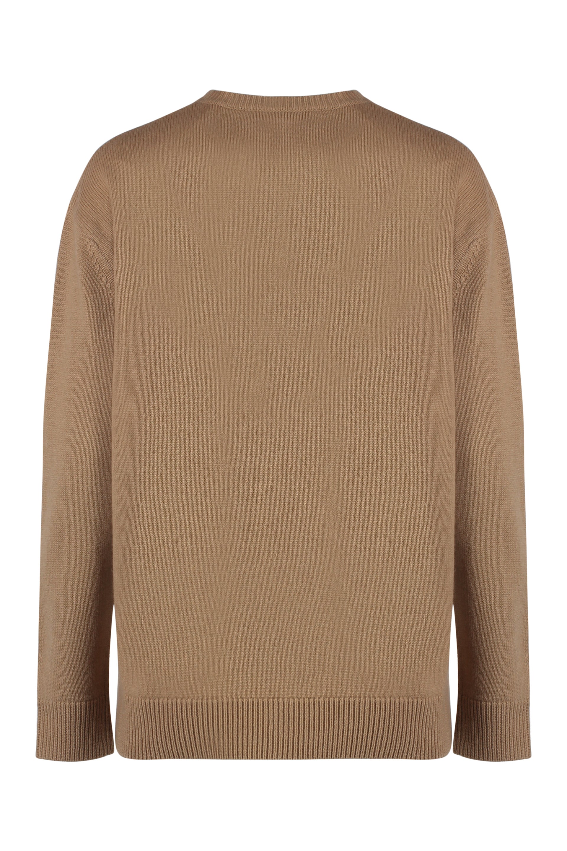 MAX MARA Wool and Cashmere Sweater with Sequined Front