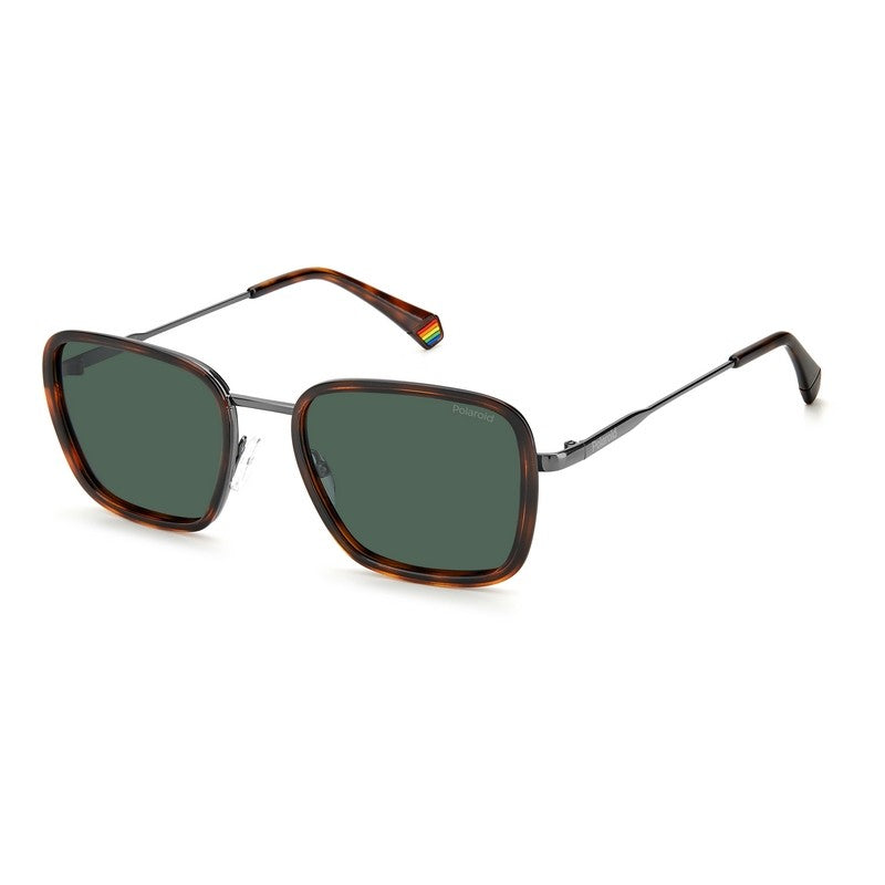POLAROID Stylish Men's Sunglasses - Classic Havana Frame